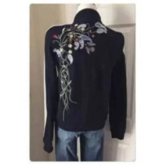 Anthropologie Lizzie Embroidered Jacket - Picture 3 of 5